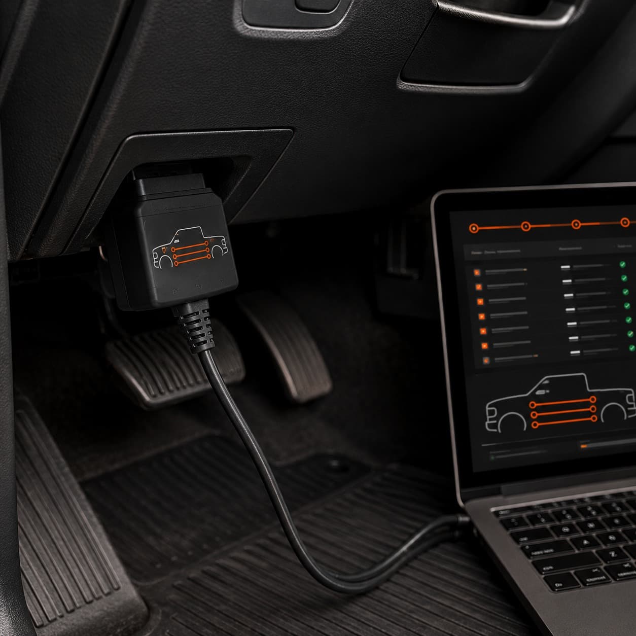 OBD-II connection